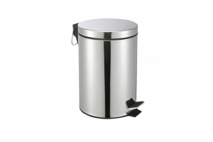 LIXEIRA COM PEDAL INOX 5 LITROS REF-CK650