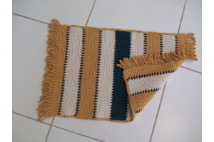 TAPETE DAMA /  BEM VINDO 42X60 CM