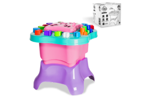 BABY LAND MESINHA DE ATIVIDADES MENINA CX INDIVIDUAL REF-3053