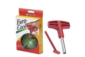 FURA COCO - ABRIDOR FURADOR PERFURADOR FURA COCO PRATICO REF-FC01
