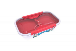 MARMITA GRANDE 600 ML C/ BANDEJA REF-0209