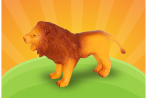 LEÃO DE VINIL REF-VB234