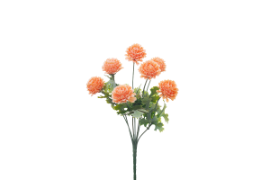 BQ MINI FLORES COMPLEMENTOS X7 LARANJA REF-35697-015