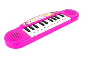 BRINQUEDO TECLADO PLAST A PILHA REF-TOY22001