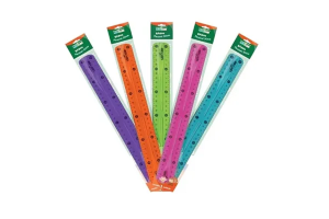 RÉGUA FLEXÍVEL 30CM  A UNIDADE RF-4365 -LEONORA