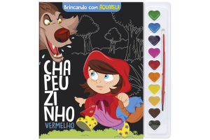 BRINCANDO COM AQUARELA- CHAPEUZINHO VERMELHO REF-1157817