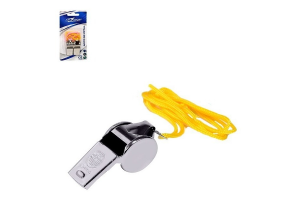 APITO DE METAL PROFISSIONAL ARBITRO COM 2 UNIDADES 0810