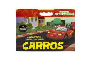 MEGAPAD- COLORIR & ATIVIDADES- CARROS REF-1158716