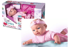 BONECA BEBE PRIMEIRA CONSULTA REF-393