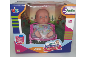 BONECA COLEC AO MILKINHAS EXPRESSOES JARDIM REF-593