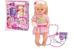 BONECA MINHA DODOIZINHA GESSINHO REF-770