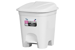 LIXEIRA QUADRADA COM PEDAL 7,5 LI REF-3041