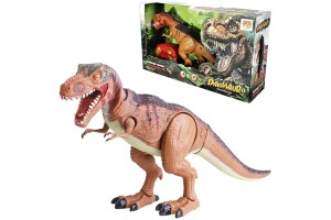 TIRANOSSAURO REX COM MOVIMENTO LUZ E SONS