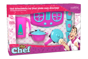 BIG CHEF KIT 2 09 PÇS REF-B138
