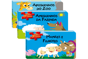 AMIGUINHOS EM QUEBRA-CABEÇAS REF-1123548/1123556/1123564/1123572