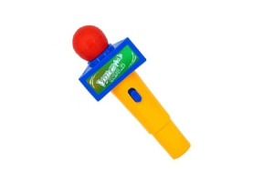 MICROFONE A PILHA RF MIC-02 ROSH