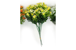 F-PICK FLOR MINI PLT X30 AMARELO 23CM FLORARTE REF-25371002