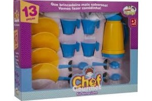 KIT CAFEZINHO CHEFE GOURMET  13 PÇS REF-084
