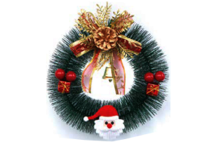 GUIRLANDA 20CM C LACOP REF-NTA10261