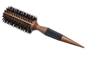 Escova profissional madeira cabo pontiagudo