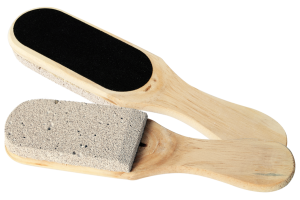  Lixa para os Pés Prática com Pedra Pome