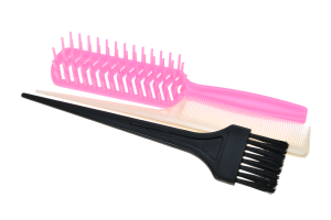 kit escova mariana, pente e pincel