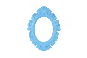 ESPELHO DECORADO PLASTICO 41,5X30CM REF-CK1439