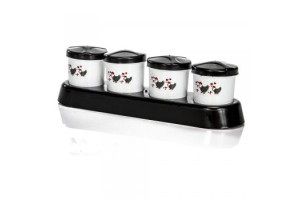 CONJ. DE CONDIMENTOS 4PÇS DECOR REF-2060