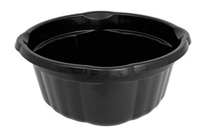 BACIA GIGANTE EXTRA PRETA 30 LITROS REF-TSW-515