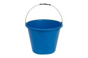 BALDE DE PLASTICO AZUL 12 LTS REF-TSW-406