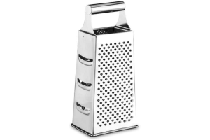 RALADOR DE INOX 4 LADOS 21CM REF-DL1717