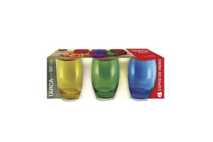 CONJ DE COPOS BISTRO AGUA DECORADO C/3PÇS 380ML REF-956231097898