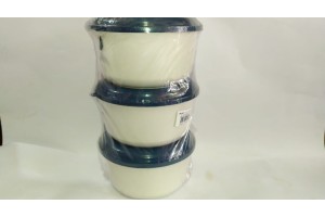 POTE REDONDO C/ 3 PÇS ALTO