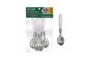 COLHER DE MESA LINHA BLUMENAU 6PCS BRANCO REF-GGLP0105B