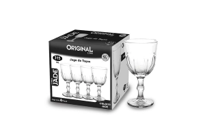 JOGO DE TAÇA PARA VINHO 315ML REF-SL0819 REF-0819