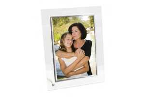 PORTA RETRATO DE VIDRO 15X20CM V REF-DL1161