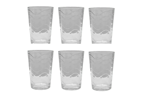 CONJUNTO DE COPOS TOROS AGUA 6 PÇS 200ML REF-526441113163