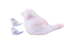 ENFEITE PASSARO MARM 6CM REF-TP1342