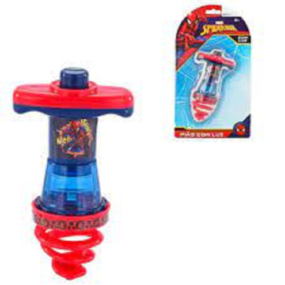 PIAO COM LUZ SPIDERMAN 13,5CM REF-YD503