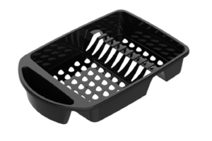 ESCORREDOR DE LOUÇAS PRETO REF-0616