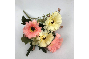 BQ GERBERA X9 SALMAO AMARELO REF-50222-596