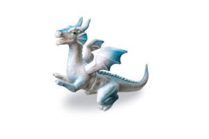 Boneco Dragão em Vinil 24cm Cometa