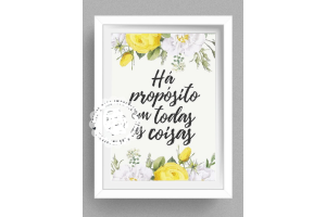 QUADRO DECORATIVOS 39X28CM (VIVA PELO SEU PROPOSITO E NAO PELA OPINIAO DOS OUTROS POIS OS OUTROS) REF-QQPR015