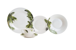 APARELHO DE JANTAR 20PC DE PORCELANA COQUEIRO REF-2271