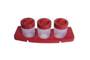 COMBO CONDIMENTO NA BASEC/03 PCS VERMELHO REF-16801