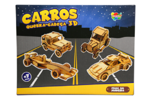 CARROS QUEBRA CABECA 3D REF-130