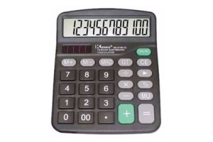Calculadora De Mesa Display 12 Digitos Kk-837B