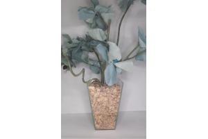 VASO FLOR VIDRO PARA DECORACAO REF-005