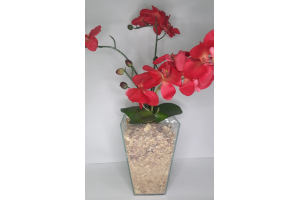 VASO FLOR DE VIDRO PRA DECORACAO REF-011