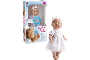 Boneca Titi Oração Pai Nosso +3 Anos Bambola